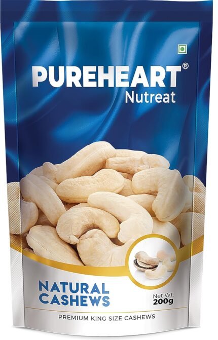 Pureheart Nutreat Natural Cashews (200 gm)